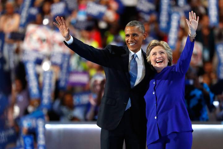 Obama makes fervent appeal for Hilary Clinton, says republicans are fostering anger