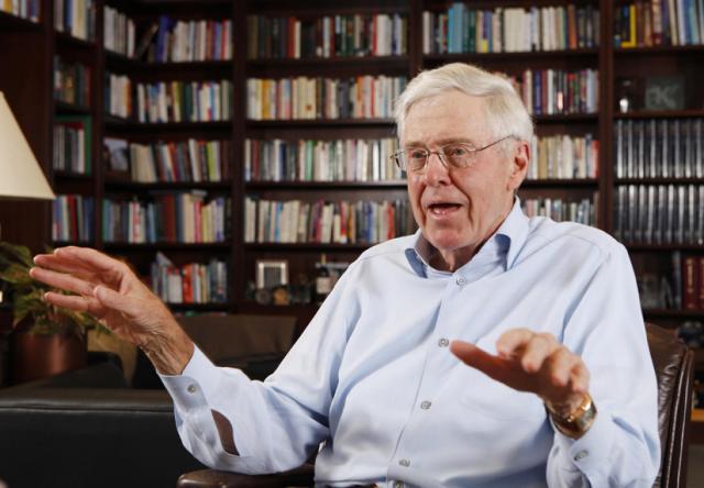 Big blow for Trump: Billionaire Charles Koch's network won't support him