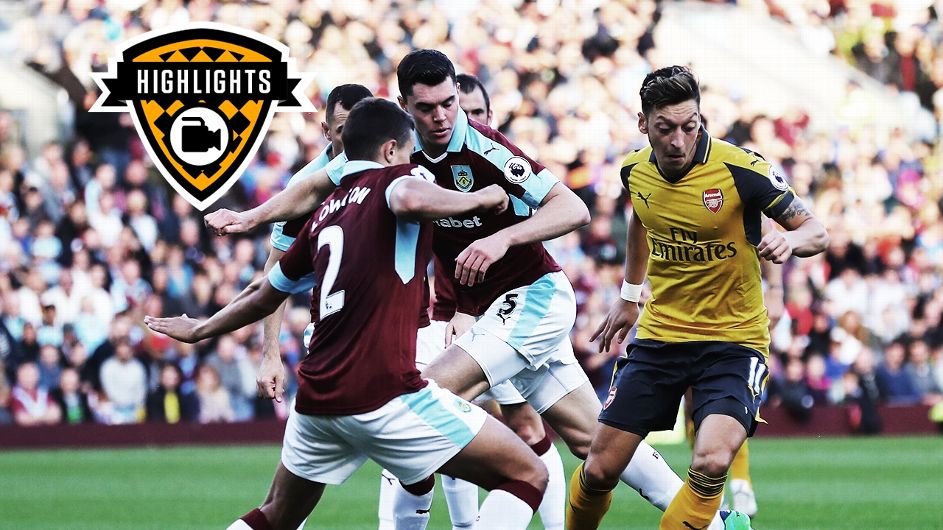 Arsenal celebrate 20 years of Arsene Wenger with controversial win at Burnley