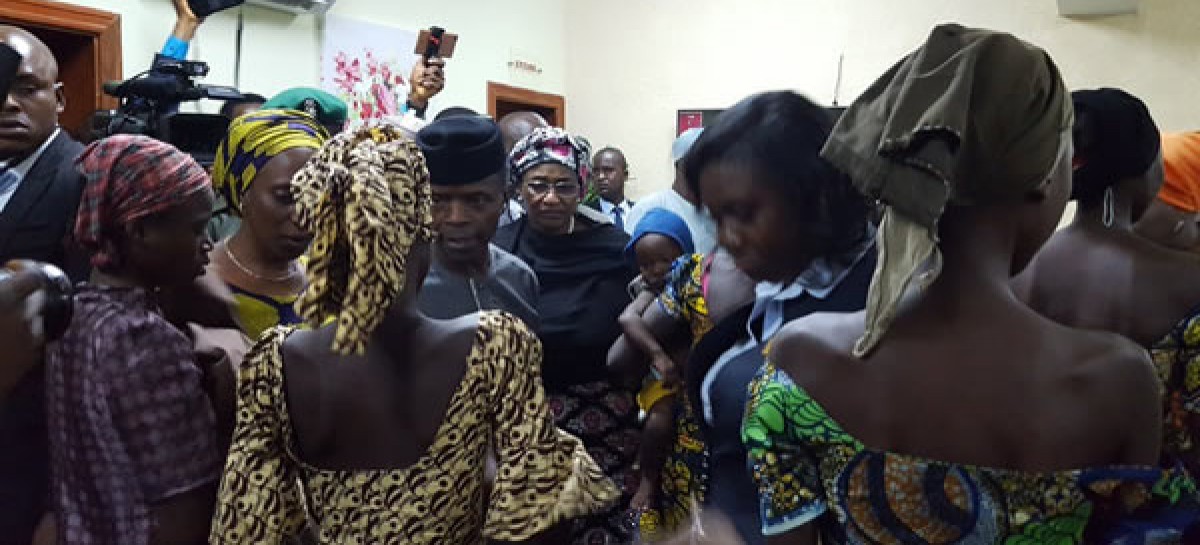 Osinbajo insists it was no swap deal, as FG releases names of 21 freed Chibok girls
