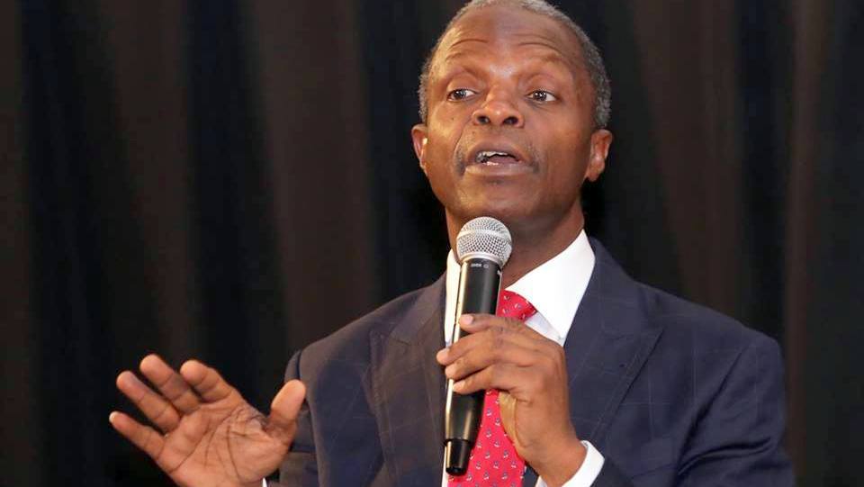 Why Jonathan has not been arrested on corruption charges: Osinbajo