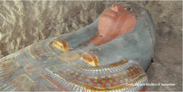 3,000-year-old mummy found in Egyptian tomb in 