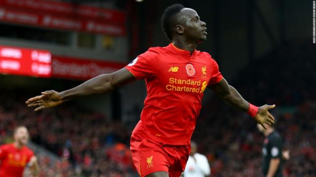 Rampant Liverpool tops EPL after routing Wartford 6-1