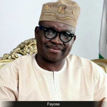 Fayose calls for prayers for Bamidele, others; suspends PDP campaign activities for three days