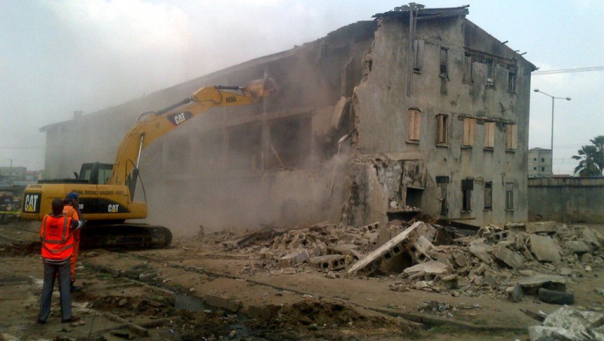 Christmas traedy: Sergeant, civilian killed as building in Police College, Ikeja  collapses