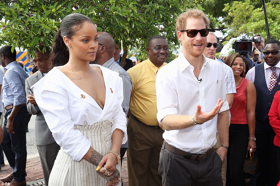 Rihanna, Prince Harry  take HIV tests together to mark World Aids Day in Barbados