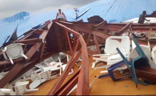 Akwa Ibom governor escapes death as church collapses in Uyo, 160 feared dead