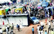 Lagos-bound train cuts trailer carrying soldiers into two in Kaduna