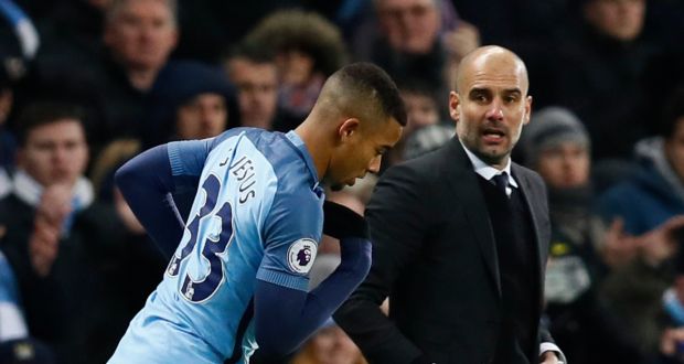 Manchester City: Pep Guardiola says Sané, Jesus and Sterling will spearhead future