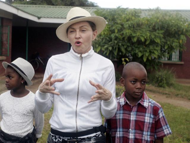 Pop superstar Madonna visiting Malawi, wants  to adopt two more children
