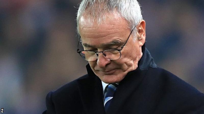 Leicester City sacks  Claudio Ranieri
