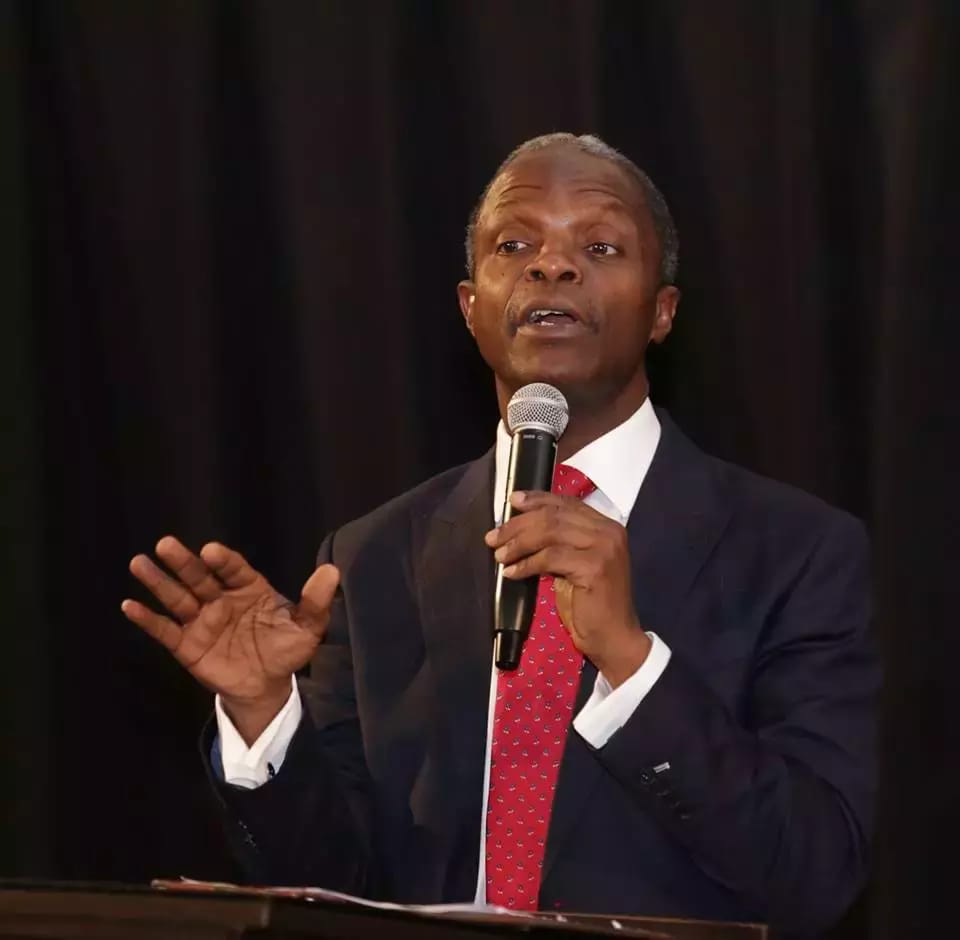 Osinbajo directs oil companies to relocate head offices to Niger Delta