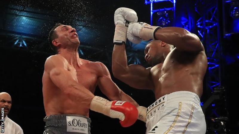 How Anthony Joshua recovered from knockdown to beat Klitschko