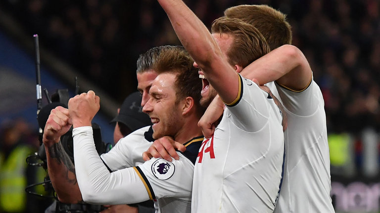 Spurs beat Palace -0 to keep pressure on Premier League leaders Chelsea
