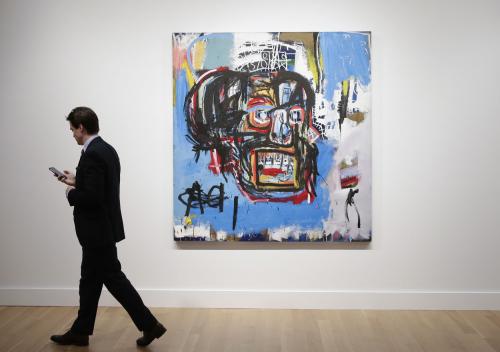 1982  painting 'Untitled' sold at world record $110.5m