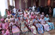 President Buhari's Chief of Staff Abba Kyari welcomes rescued 82 Chibok schoolgirls to Abuja