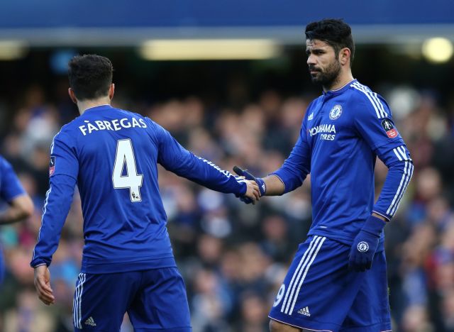 Cesc Fabregas urges Diego Costa to snub China riches and stay at Chelsea