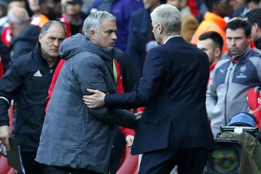 Mourinho taunts Wenger after defeat at Arsenal