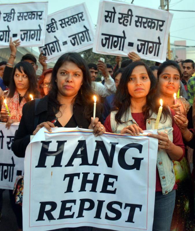 Protest turns sour in India over girl raped in hospital