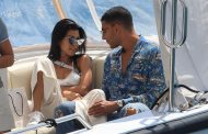 Kourtney Kardashian, 23-year-old model beau Younes Bendjima hold hands during St. Tropez Trip