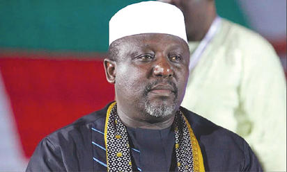 No blackmail can stop my son-in-law from taking over from me as governor of Imo State: Rochas Okorocha