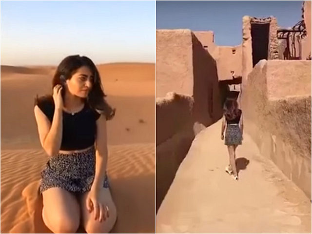Saudis release woman in viral miniskirt video without charge