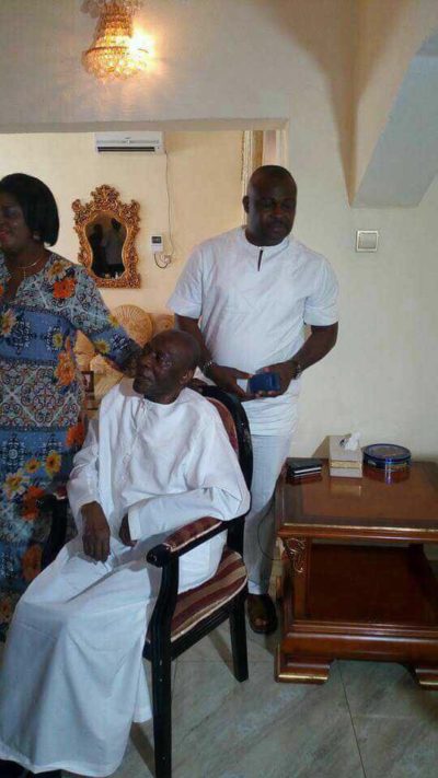 Photo of allegedly sick Senator Arthur Nzeribe  goes viral