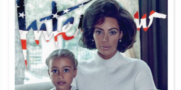Kim Kardashian transforms into Jackie O for Interview Magazine