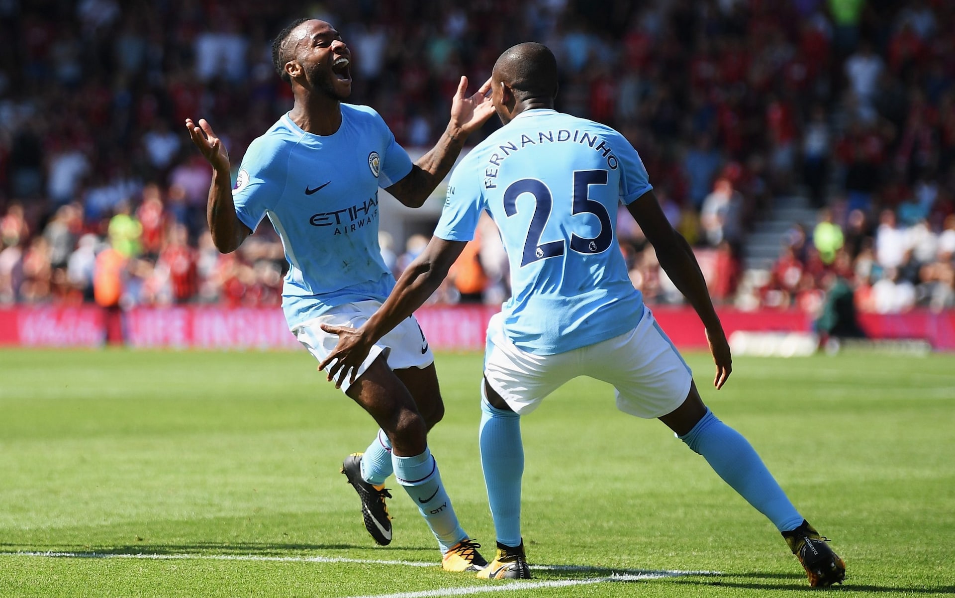 Bournemouth 1 Manchester City 2: Raheem Sterling scores deflected injury-time winner