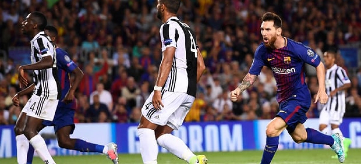 Messi scores brace as  Barcelona thrash  Against Juventus 3-0