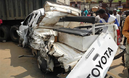 Auto crash claim lives of four  policemen  in Sokoto