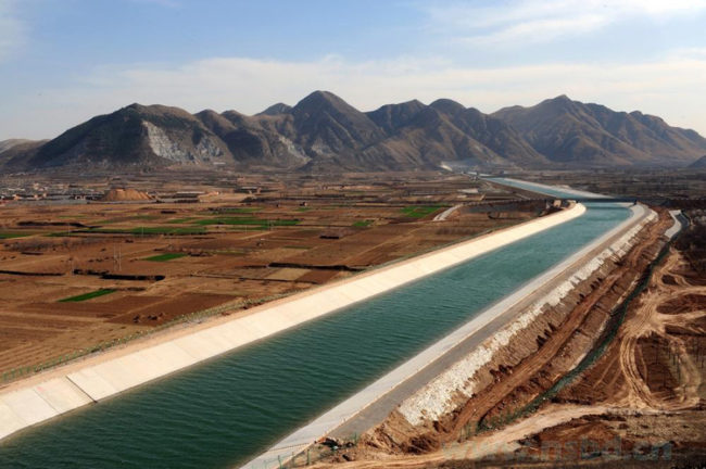 China transfers 10b cubic metres of water from south to north