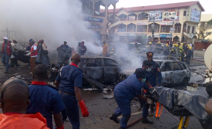 Suicide bombers kill 10 in Adamawa