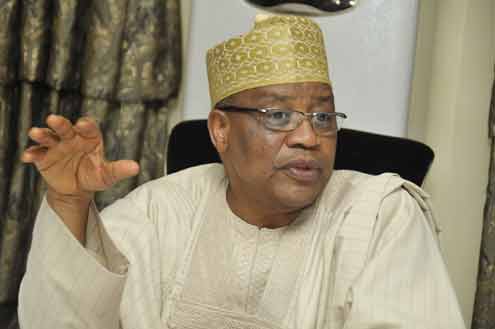 PDP chair, Uche Secondus, meet with IBB in Minna