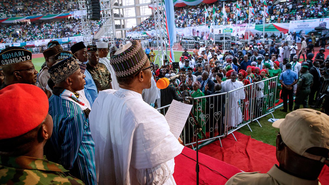 Buhari vows more anti-graft battle, Atiku flays president