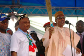 Buhari calls APC Gov candidate in Delta ‘presidential candidate’