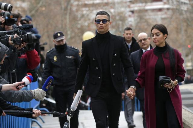 Cristiano Ronaldo pleads guilty to tax fraud at Madrid court