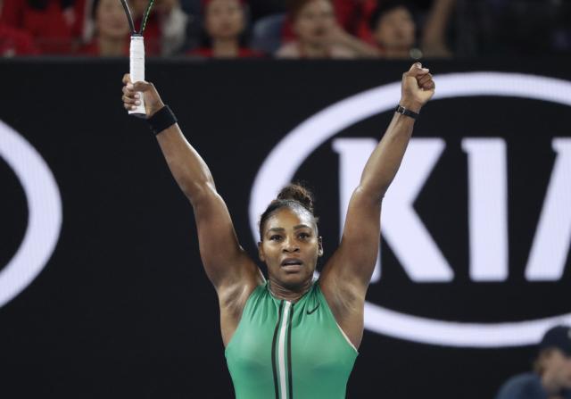 Serena Williams ousts No. 1 Simona Halep at Australian Open