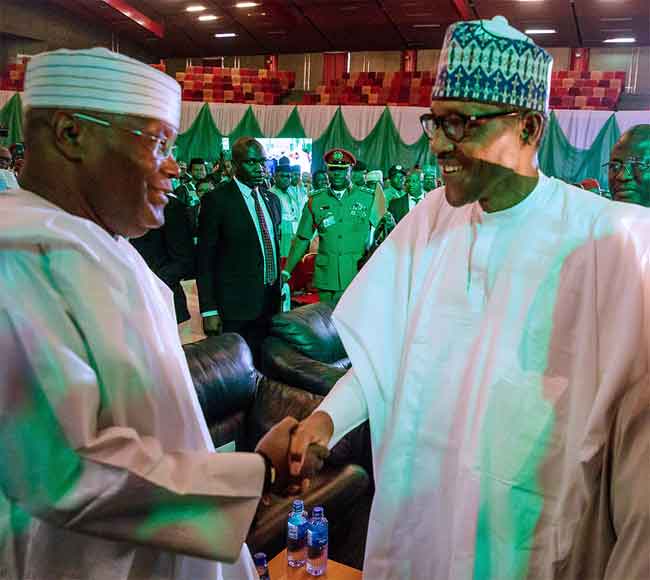 Buhari, Atiku, others  sign second peace accord