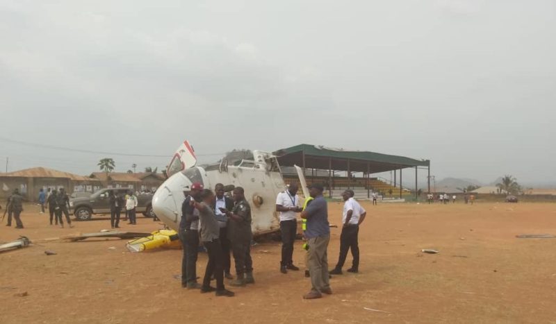 AIB begins probe at scene of helicopter crash involving VP Osinabjo
