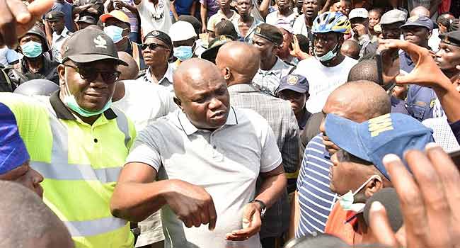 Lagos Building Collapse: Ambode vows to demolish all illegal school buildings