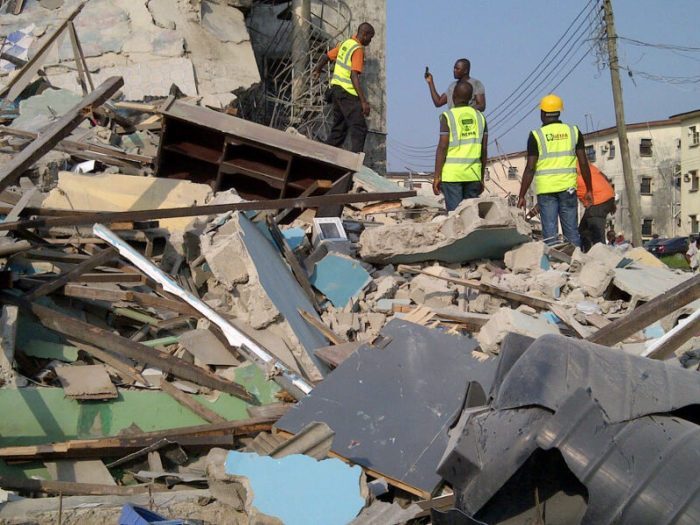 22 persons rescued from Lagos collapsed building