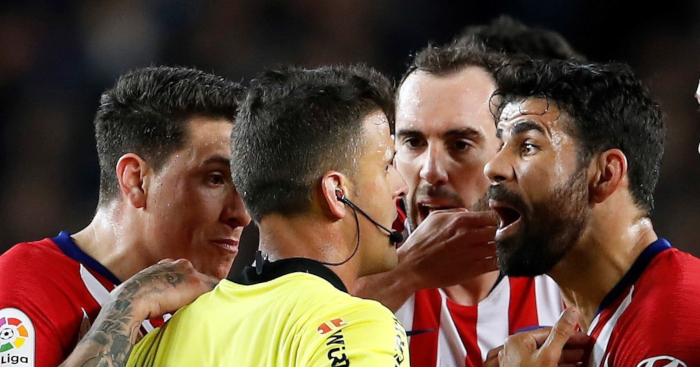 Costa could miss the rest of the season after red card