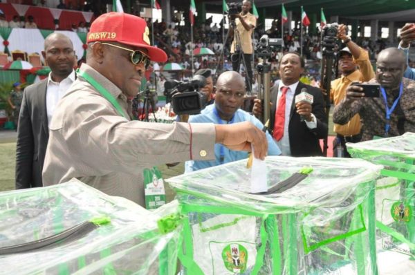 Gov. Wike wins Rivers governorship poll