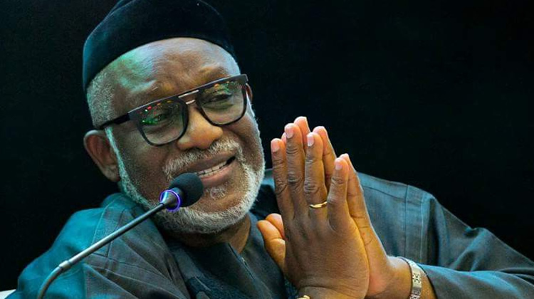 Akeredolu of Ondo State becomes fifth governor to test positive for COVID-19
