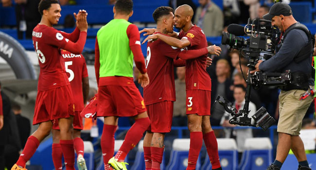 Liverpool beat Chelsea to extend perfect start