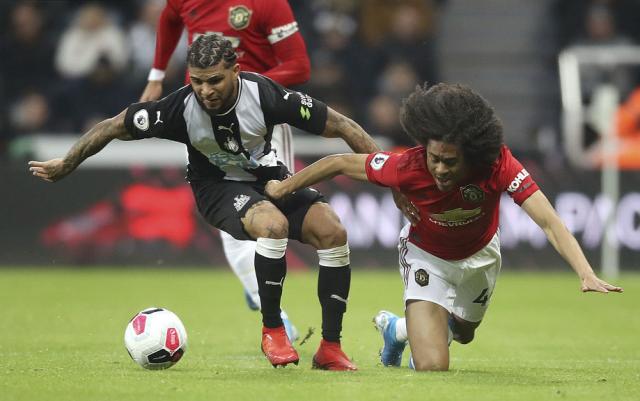 Man United drops to 12th in EPL after losing at Newcastle