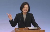 Taiwan president: Island's democracy under threat from China