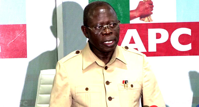Appeal Court upholds suspension of Oshiomhole as APC National Chairman