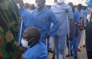 Buratai dines with wounded troops in Kaduna Hospital